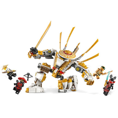 LEGO 71702 NINJAGO Złota zbroja – zdjęcie