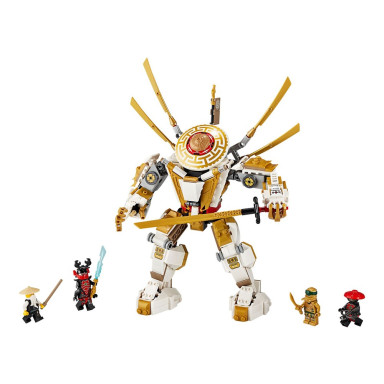 LEGO 71702 NINJAGO Złota zbroja – zdjęcie