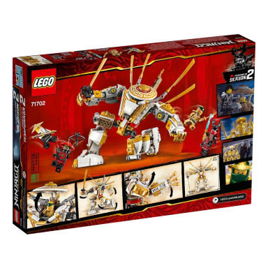 LEGO 71702 NINJAGO Złota zbroja – zdjęcie