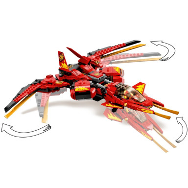LEGO 71704 NINJAGO Pojazd bojowy Kaia – zdjęcie
