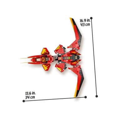 LEGO 71704 NINJAGO Pojazd bojowy Kaia – zdjęcie