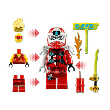 LEGO 71714 NINJAGO Awatar Kaia — kapsuła gracza – zdjęcie