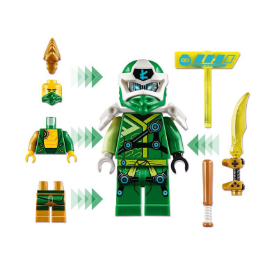 LEGO 71716 NINJAGO Awatar Lloyda — kapsuła gracza – zdjęcie