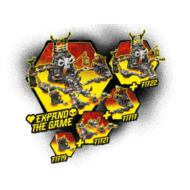 LEGO 71717 NINJAGO Podróż do Lochów Czaszki – zdjęcie