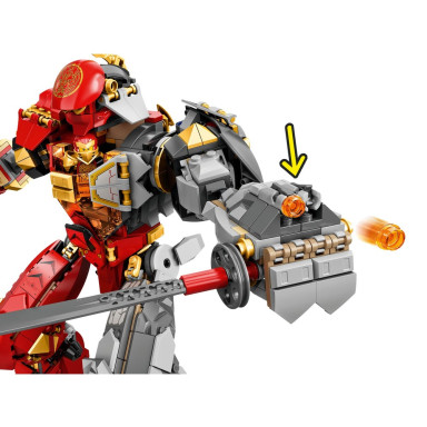 LEGO 71720 NINJAGO Mech z ognia i kamienia – zdjęcie