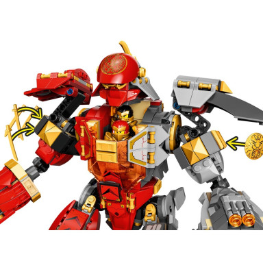 LEGO 71720 NINJAGO Mech z ognia i kamienia – zdjęcie