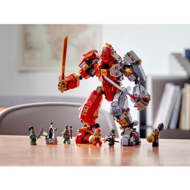 LEGO 71720 NINJAGO Mech z ognia i kamienia – zdjęcie
