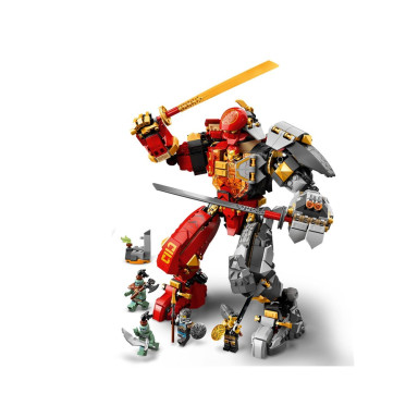 LEGO 71720 NINJAGO Mech z ognia i kamienia – zdjęcie