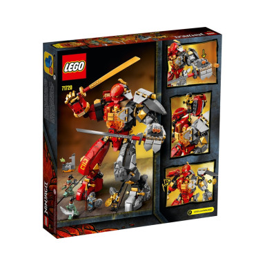 LEGO 71720 NINJAGO Mech z ognia i kamienia – zdjęcie