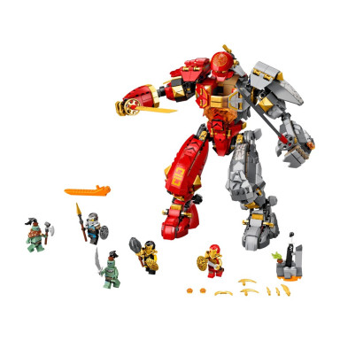 LEGO 71720 NINJAGO Mech z ognia i kamienia – zdjęcie