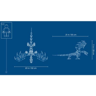 LEGO 71721 NINJAGO Smok Szkieletowego Czarownika – zdjęcie