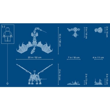 LEGO 71721 NINJAGO Smok Szkieletowego Czarownika – zdjęcie