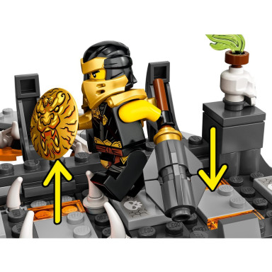 LEGO 71722 NINJAGO Lochy Szkieletowego Czarownika – zdjęcie