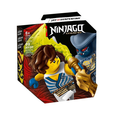 LEGO 71732 NINJAGO Epicki zestaw bojowy – Jay kontra Wężon – zdjęcie