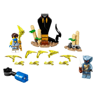 LEGO 71732 NINJAGO Epicki zestaw bojowy – Jay kontra Wężon – zdjęcie