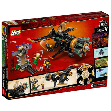 LEGO 71736 NINJAGO Kruszarka skał – zdjęcie