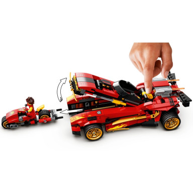 LEGO 71737 NINJAGO Ninjaścigacz X-1 – zdjęcie