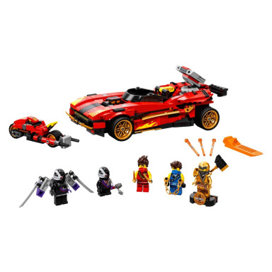 LEGO 71737 NINJAGO Ninjaścigacz X-1 – zdjęcie
