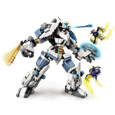 LEGO 71738 NINJAGO Starcie tytanów Mech – zdjęcie