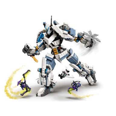 LEGO 71738 NINJAGO Starcie tytanów Mech – zdjęcie