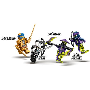 LEGO 71738 NINJAGO Starcie tytanów Mech – zdjęcie