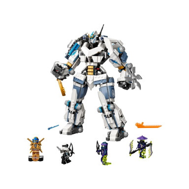LEGO 71738 NINJAGO Starcie tytanów Mech – zdjęcie