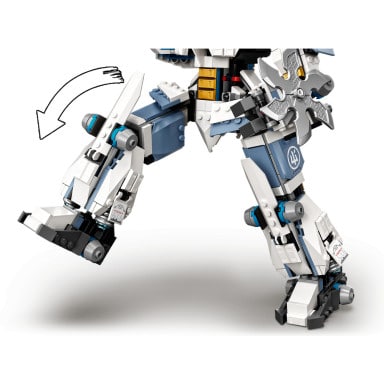 LEGO 71738 NINJAGO Starcie tytanów Mech – zdjęcie