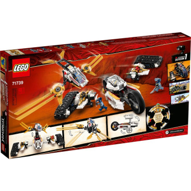 LEGO 71739 NINJAGO Pojazd ultradźwiękowy – zdjęcie
