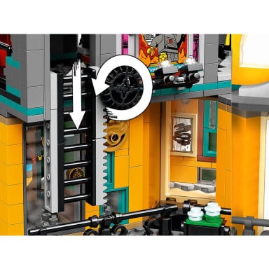 LEGO 71741 NINJAGO Ogrody miasta NINJAGO – zdjęcie