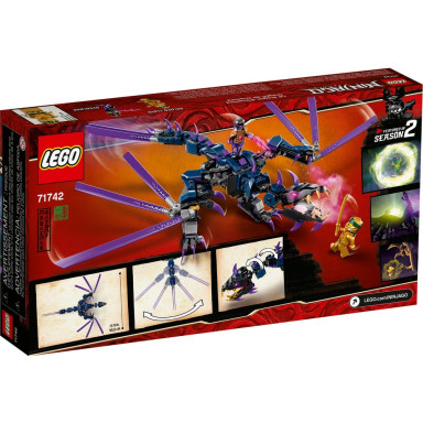 LEGO 71742 NINJAGO Smok Overlorda – zdjęcie