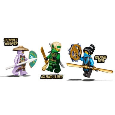 LEGO 71745 NINJAGO Dżunglowy chopper Lloyda – zdjęcie