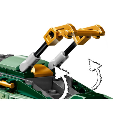 LEGO 71745 NINJAGO Dżunglowy chopper Lloyda – zdjęcie