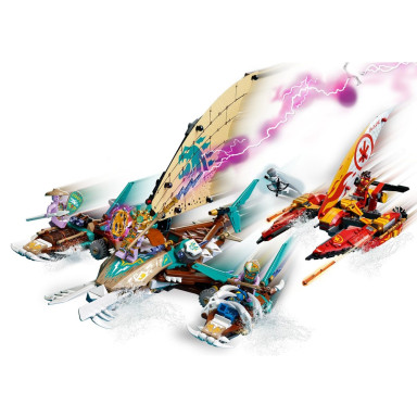 LEGO 71748 NINJAGO Morska bitwa katamaranów – zdjęcie