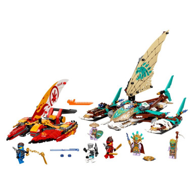 LEGO 71748 NINJAGO Morska bitwa katamaranów – zdjęcie