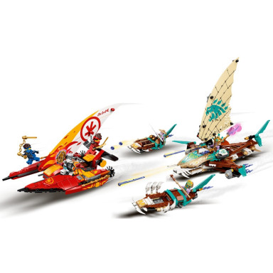 LEGO 71748 NINJAGO Morska bitwa katamaranów – zdjęcie