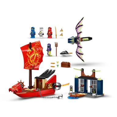 LEGO 71749 NINJAGO Ostatni lot Perły Przeznaczenia – zdjęcie