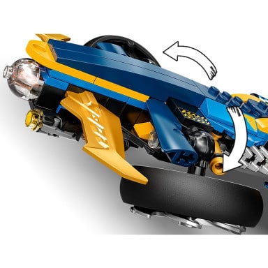 LEGO 71752 NINJAGO Podwodny śmigacz ninja – zdjęcie