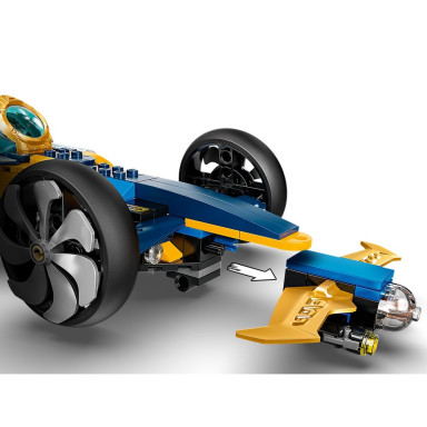 LEGO 71752 NINJAGO Podwodny śmigacz ninja – zdjęcie