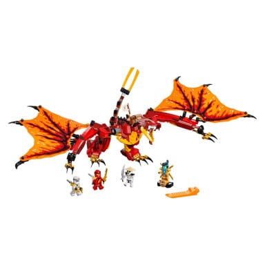 LEGO 71753 NINJAGO Atak smoka ognia – zdjęcie