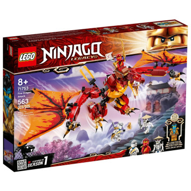 LEGO 71753 NINJAGO Atak smoka ognia – zdjęcie