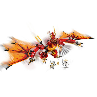 LEGO 71753 NINJAGO Atak smoka ognia – zdjęcie