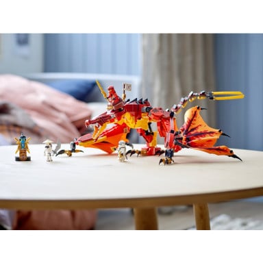 LEGO 71753 NINJAGO Atak smoka ognia – zdjęcie