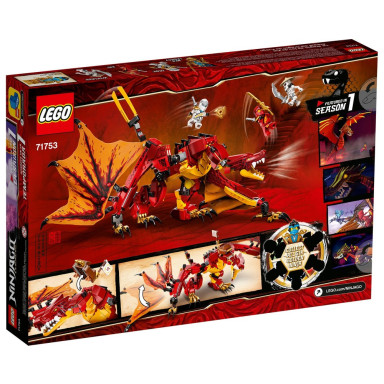 LEGO 71753 NINJAGO Atak smoka ognia – zdjęcie
