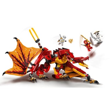 LEGO 71753 NINJAGO Atak smoka ognia – zdjęcie