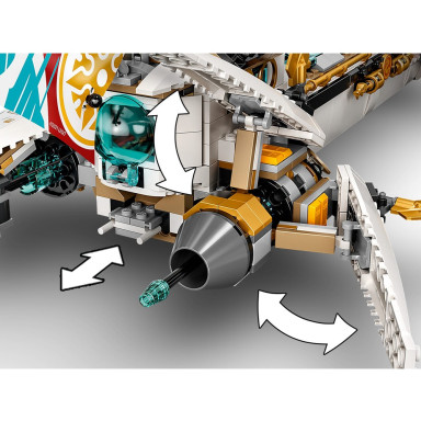 LEGO 71756 NINJAGO Pływająca Perła – zdjęcie