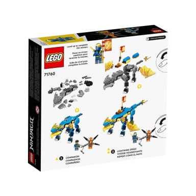 LEGO 71760 NINJAGO Smok gromu Jaya EVO – zdjęcie