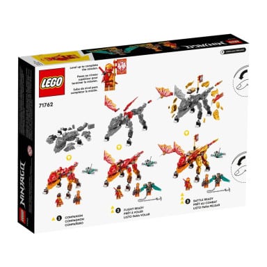 LEGO 71762 NINJAGO Smok ognia Kaia EVO – zdjęcie