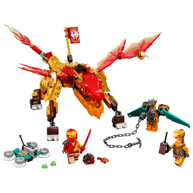 LEGO 71762 NINJAGO Smok ognia Kaia EVO – zdjęcie