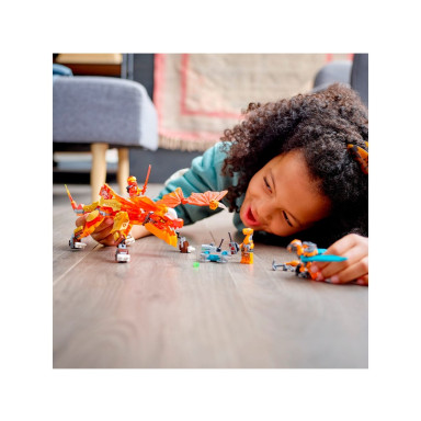 LEGO 71762 NINJAGO Smok ognia Kaia EVO – zdjęcie