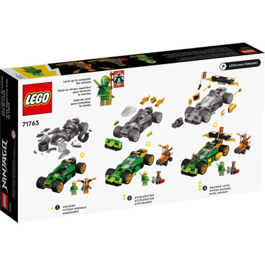 LEGO 71763 NINJAGO Samochód wyścigowy Lloyda EVO – zdjęcie